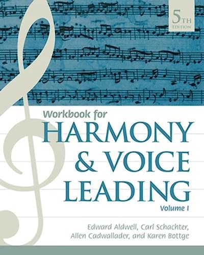 Amazon.com: Harmony & Voice Leading: 9781337560573: Aldwell